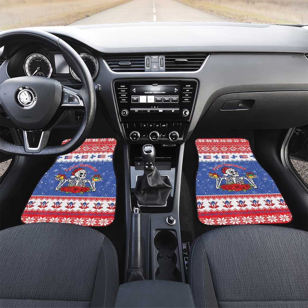 Puerto Rico Christmas Car Mats Boricua Till The Bone - Wonder Print Shop