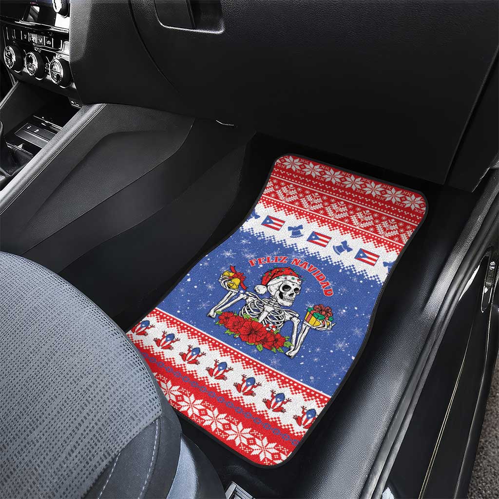 Puerto Rico Christmas Car Mats Boricua Till The Bone - Wonder Print Shop