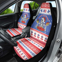 Puerto Rico Christmas Car Seat Cover Boricua Till The Bone - Wonder Print Shop