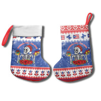 Puerto Rico Christmas Stocking Boricua Till The Bone - Wonder Print Shop