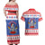Puerto Rico Christmas Couples Matching Off Shoulder Maxi Dress and Hawaiian Shirt Boricua Till The Bone - Wonder Print Shop