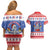 Puerto Rico Christmas Couples Matching Off Shoulder Short Dress and Hawaiian Shirt Boricua Till The Bone - Wonder Print Shop