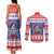 Puerto Rico Christmas Couples Matching Tank Maxi Dress and Long Sleeve Button Shirt Boricua Till The Bone - Wonder Print Shop