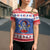 Puerto Rico Christmas Cross Shoulder Shirt Boricua Till The Bone - Wonder Print Shop
