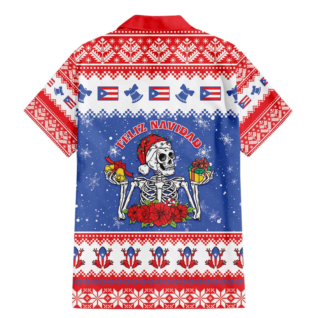 Puerto Rico Christmas Family Matching Mermaid Dress and Hawaiian Shirt Boricua Till The Bone - Wonder Print Shop