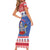 Puerto Rico Christmas Family Matching Short Sleeve Bodycon Dress and Hawaiian Shirt Boricua Till The Bone - Wonder Print Shop