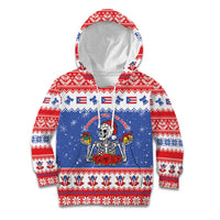 Puerto Rico Christmas Kid Hoodie Boricua Till The Bone - Wonder Print Shop