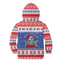 Puerto Rico Christmas Kid Hoodie Boricua Till The Bone - Wonder Print Shop