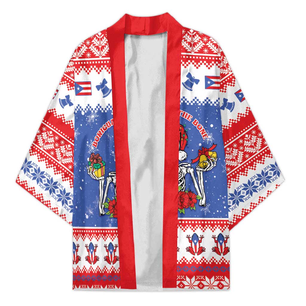 Puerto Rico Christmas Kimono Boricua Till The Bone - Wonder Print Shop