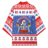 Puerto Rico Christmas Kimono Boricua Till The Bone - Wonder Print Shop
