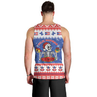 Puerto Rico Christmas Men Tank Top Boricua Till The Bone - Wonder Print Shop