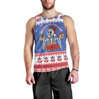 Puerto Rico Christmas Men Tank Top Boricua Till The Bone - Wonder Print Shop