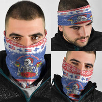 Puerto Rico Christmas Neck Gaiter Boricua Till The Bone - Wonder Print Shop
