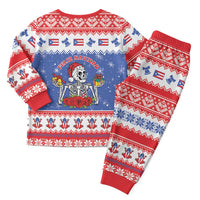 Puerto Rico Christmas Pajama Set Boricua Till The Bone - Wonder Print Shop