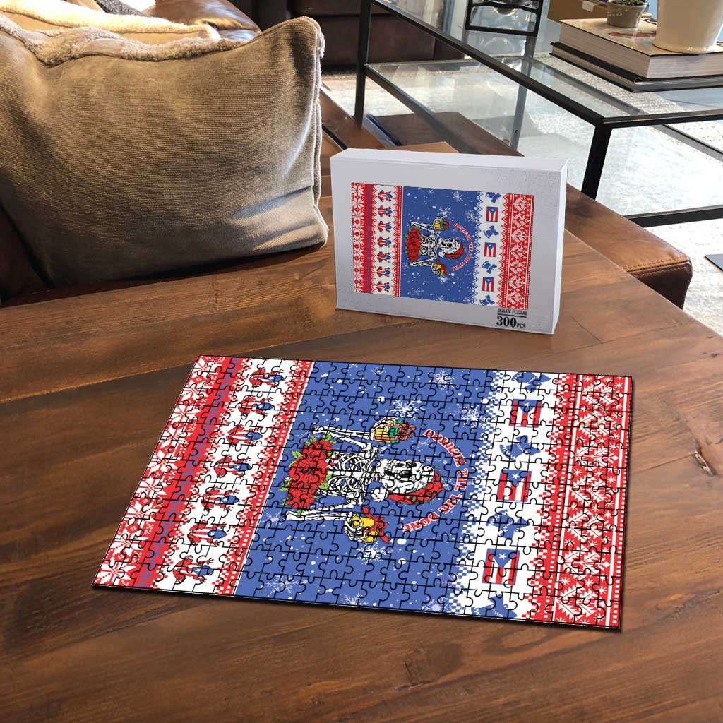 Puerto Rico Christmas Puzzle Boricua Till The Bone - Wonder Print Shop