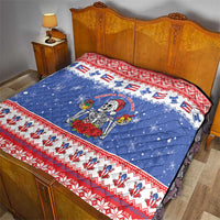 Puerto Rico Christmas Quilt Boricua Till The Bone - Wonder Print Shop