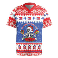 Puerto Rico Christmas Rugby Jersey Boricua Till The Bone - Wonder Print Shop