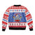 Puerto Rico Christmas Sleeve Zip Bomber Jacket Boricua Till The Bone - Wonder Print Shop