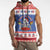 Puerto Rico Christmas Sleeveless Hoodie Boricua Till The Bone - Wonder Print Shop