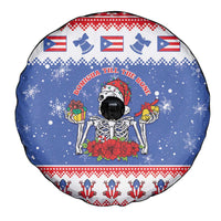 Puerto Rico Christmas Spare Tire Cover Boricua Till The Bone - Wonder Print Shop