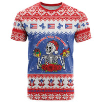 Puerto Rico Christmas T Shirt Boricua Till The Bone - Wonder Print Shop