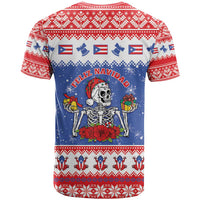 Puerto Rico Christmas T Shirt Boricua Till The Bone - Wonder Print Shop