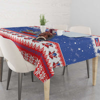 Puerto Rico Christmas Tablecloth Boricua Till The Bone - Wonder Print Shop