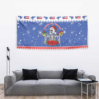 Puerto Rico Christmas Tapestry Boricua Till The Bone - Wonder Print Shop