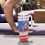 Puerto Rico Christmas Tumbler With Handle Boricua Till The Bone - Wonder Print Shop
