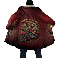 Native American Rider Cloak Legendary Motorcycle Vintage Pin Up Girl - Wonder Print Shop