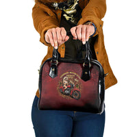 Native American Rider Shoulder Handbag Legendary Motorcycle Vintage Pin Up Girl - Wonder Print Shop