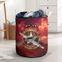 Red Tails Tuskegee Airmen Laundry Basket Honoring The Legend