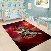 Red Tails Tuskegee Airmen Area Rug Honoring The Legend