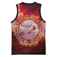 Red Tails Tuskegee Airmen Basketball Jersey Honoring The Legend