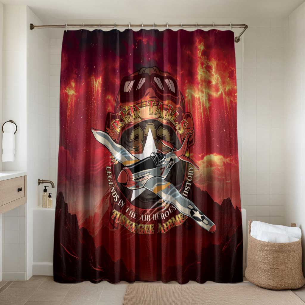 Red Tails Tuskegee Airmen Bathroom Set Honoring The Legend