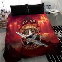 Red Tails Tuskegee Airmen Bedding Set Honoring The Legend