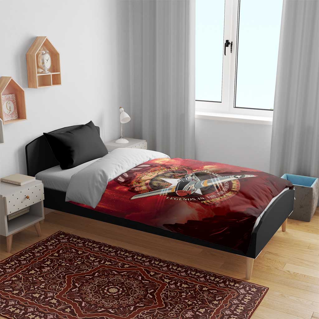 Red Tails Tuskegee Airmen Bedding Set Honoring The Legend