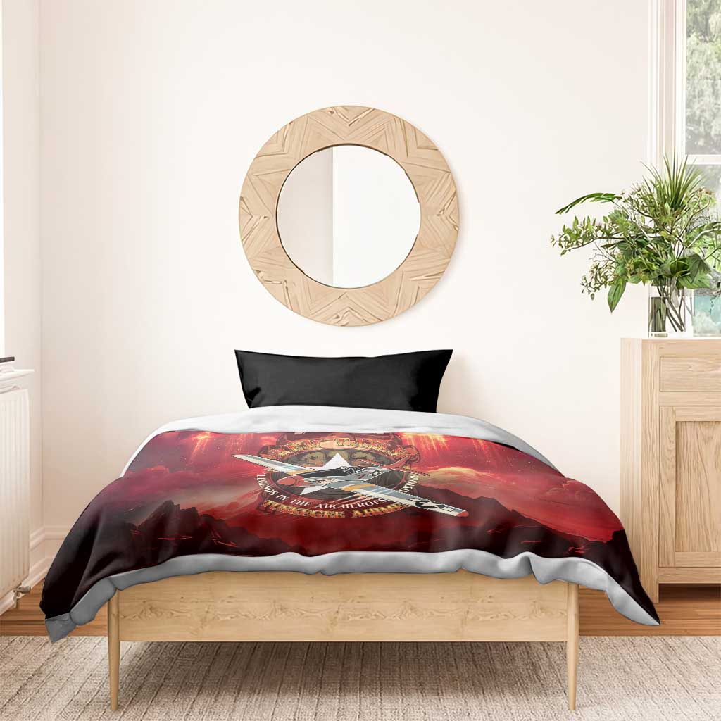 Red Tails Tuskegee Airmen Bedding Set Honoring The Legend