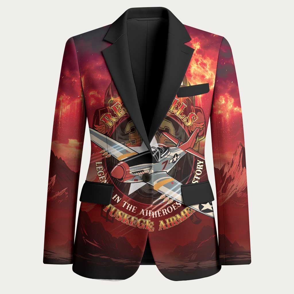 Red Tails Tuskegee Airmen Blazer Honoring The Legend