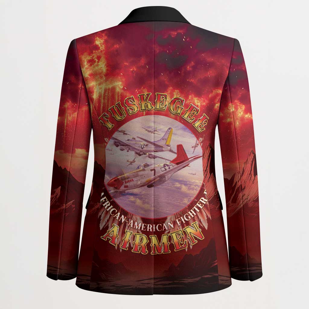 Red Tails Tuskegee Airmen Blazer Honoring The Legend