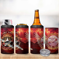 Red Tails Tuskegee Airmen 4 in 1 Can Cooler Tumbler Honoring The Legend