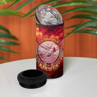 Red Tails Tuskegee Airmen 4 in 1 Can Cooler Tumbler Honoring The Legend