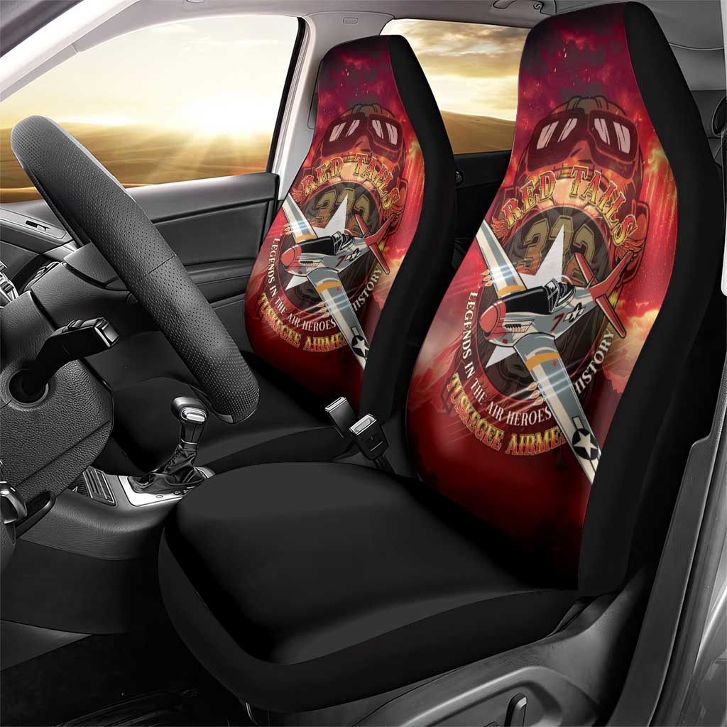 Red Tails Tuskegee Airmen Car Seat Cover Honoring The Legend
