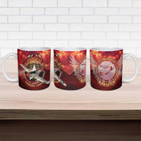 Red Tails Tuskegee Airmen Ceramic Mug Honoring The Legend