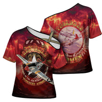 Red Tails Tuskegee Airmen Cross Shoulder Shirt Honoring The Legend