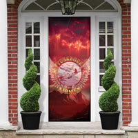 Red Tails Tuskegee Airmen Door Cover Honoring The Legend