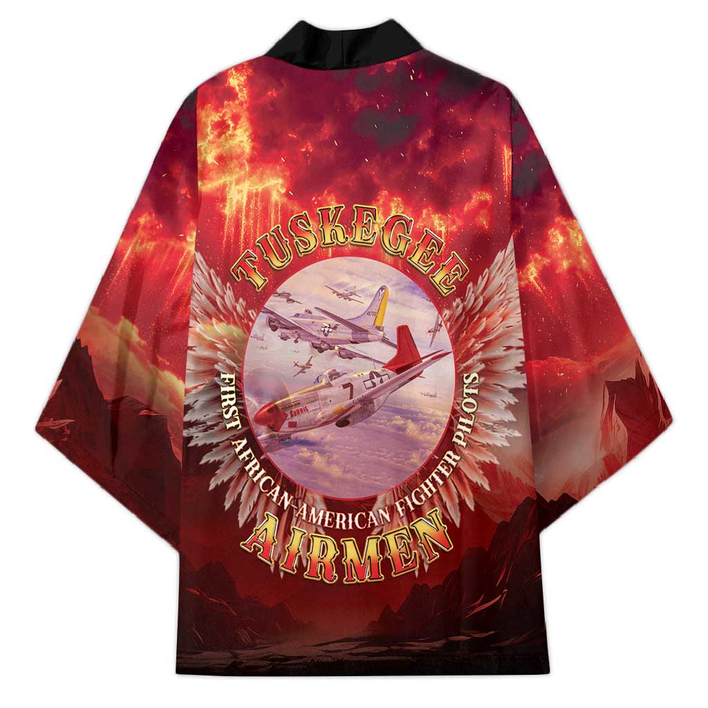 Red Tails Tuskegee Airmen Kimono Honoring The Legend