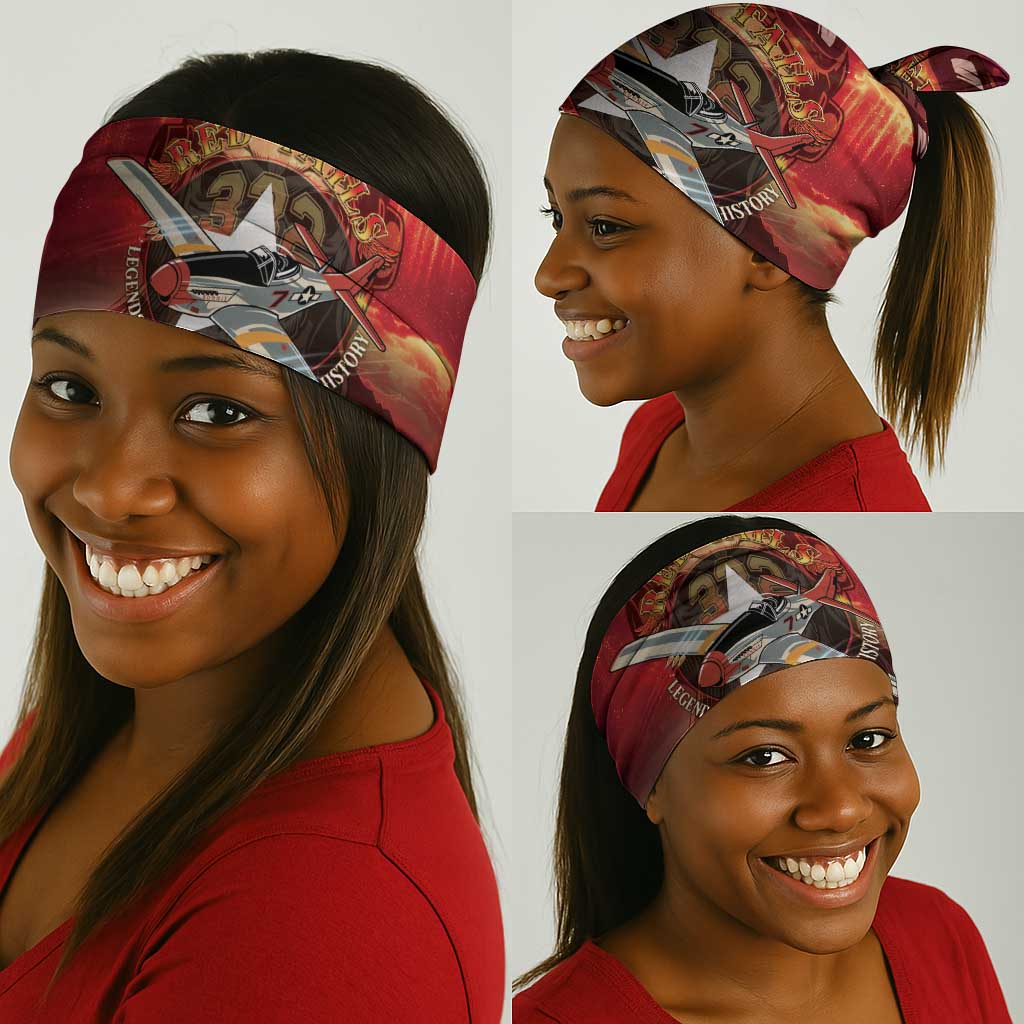 Red Tails Tuskegee Airmen Neck Gaiter Honoring The Legend