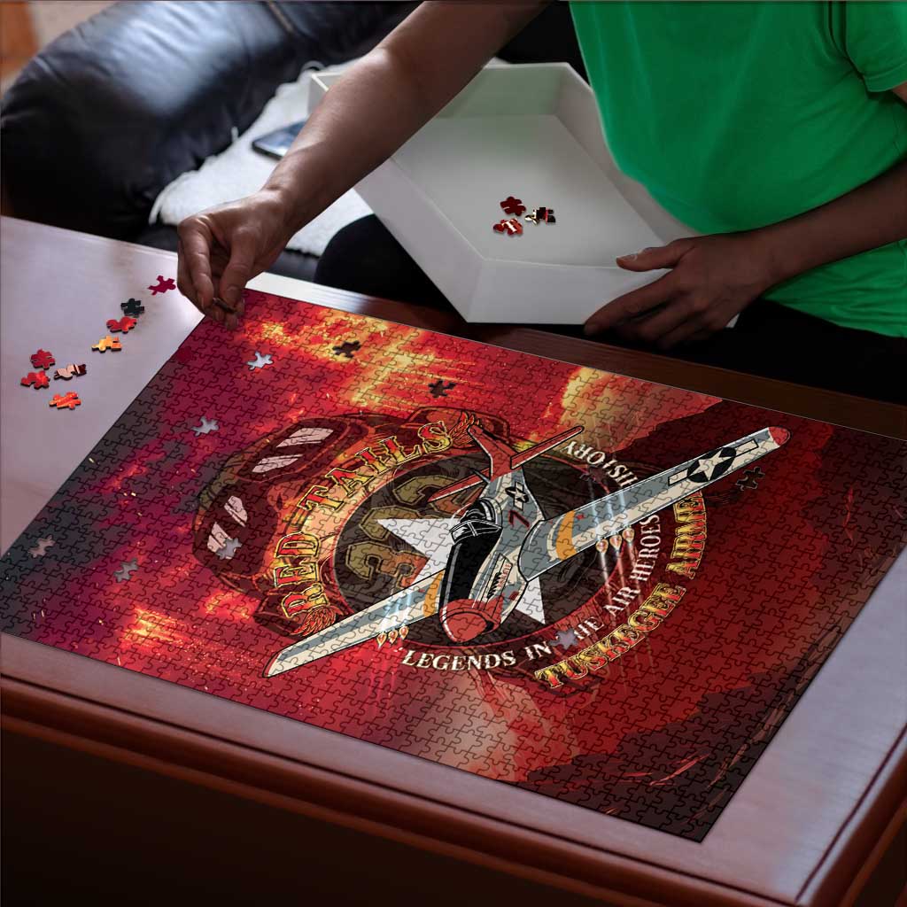 Red Tails Tuskegee Airmen Puzzle Honoring The Legend