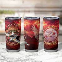 Red Tails Tuskegee Airmen Tumbler Cup Honoring The Legend